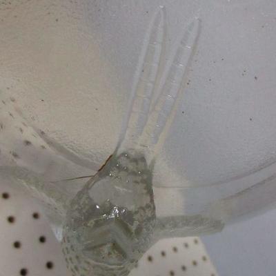 Lot 158 - Clear Glass Bird Candy Dish