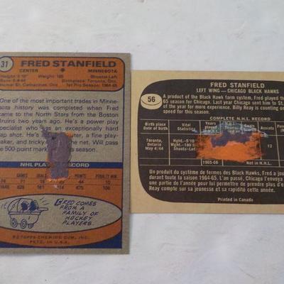 " Fred Stanfield" Rookie Cards.