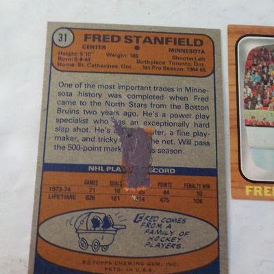 " Fred Stanfield" Rookie Cards.