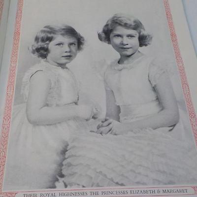 " Original Program of Coronation of their Majesties King George VI & Queen Elizabeth"