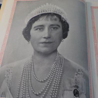 " Original Program of Coronation of their Majesties King George VI & Queen Elizabeth"