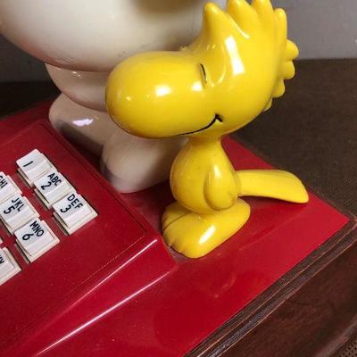 #1 The Snoopy and Woodstock Phone C.1976 Working 