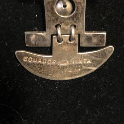 #13 Ecuadorian Sterling Silver Pendant 