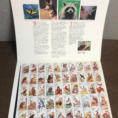 #17 1987 American Wildlife Stamps .22 cents each 