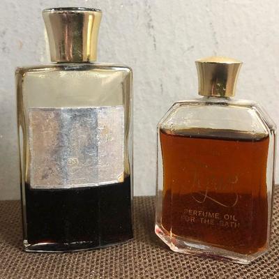 #23 (2) Vintage Perfume Bottles 
