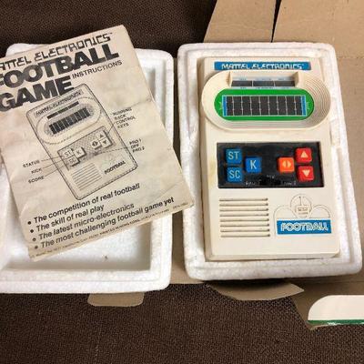 #55 Mattel Electronics FOOTBALL Game 