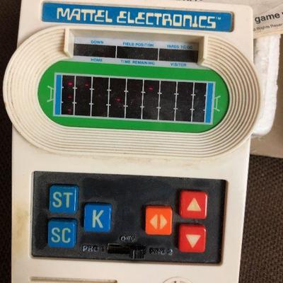 #55 Mattel Electronics FOOTBALL Game 
