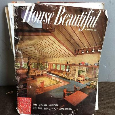 #61 HOUSE BEAUTIFUL - Frank Lloyd Wright Edition 