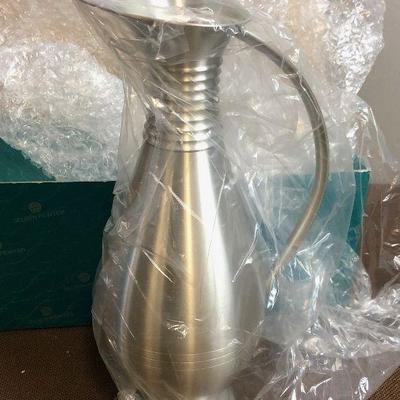 #62 Pewter Carafe By Selwin Pewter 