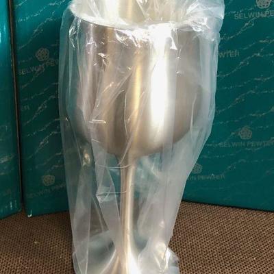 #63 (4) Selwin Wine Goblets 
