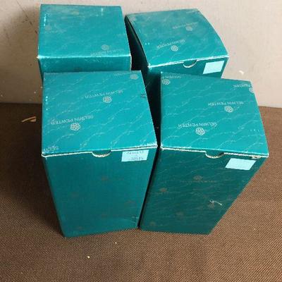 #63 (4) Selwin Wine Goblets 