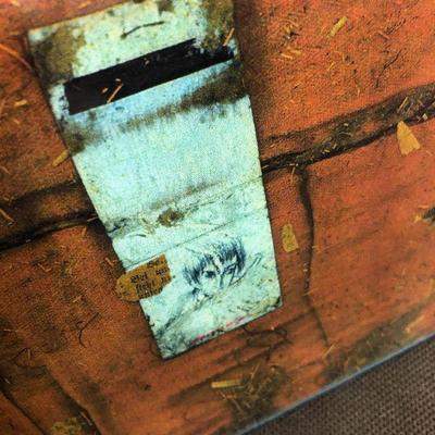 #66 Face or Pixi on a match book -Soho Art