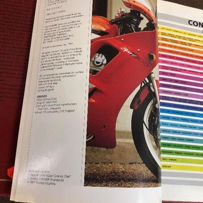 #67 A -Z of Motorcycles Coffee Table Book