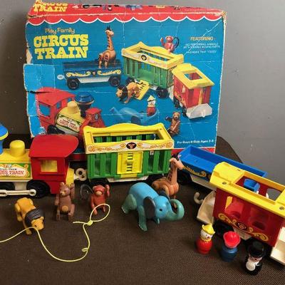 #73 FISHER PRICE CIRCUS TRAIN