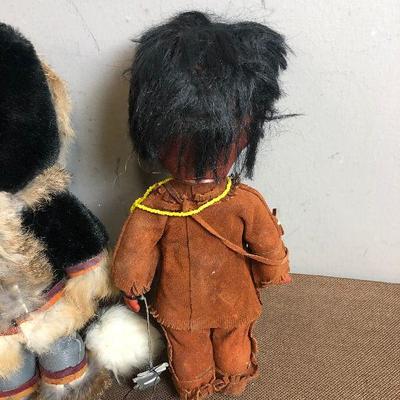 #74 Inuit and Native American Dolls