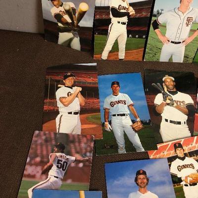 #94 Collection of San Francisco Giant Postcards