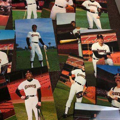 #94 Collection of San Francisco Giant Postcards