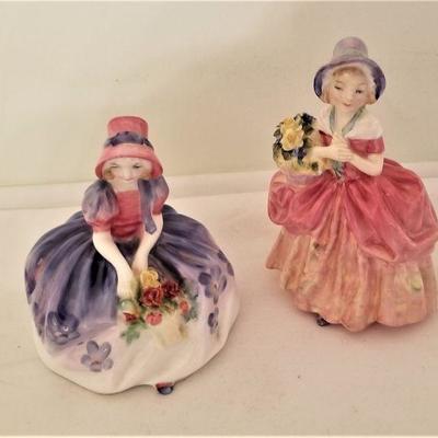 Lot #210  2 Royal Doulton Figurines - 