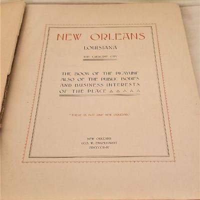 Lot #215  New Orleans: The Crescent City - rare copy of 1903 book published by the Picayune