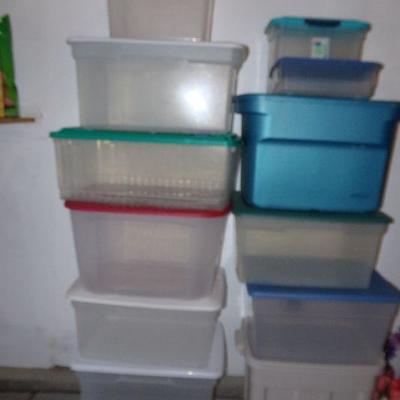 LOT 50 STORAGE CONTAINERS 