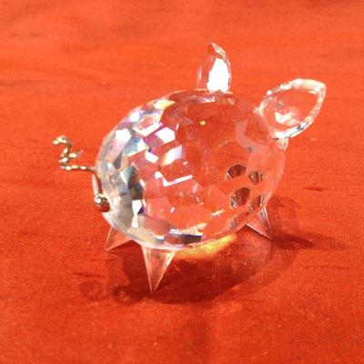 Swarovski Crystal Pig