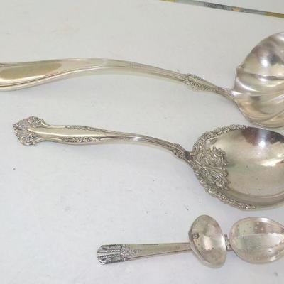 " Silver plated Cooking utensils cool and rare designs.