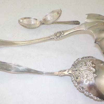 " Silver plated Cooking utensils cool and rare designs.