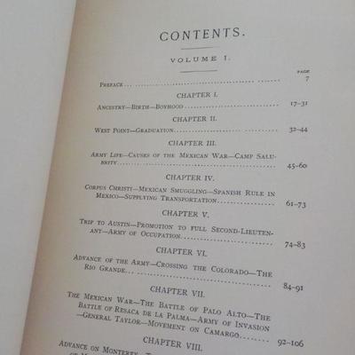 "US. Grants personal Memoirs.