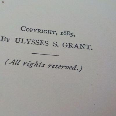 "US. Grants personal Memoirs.