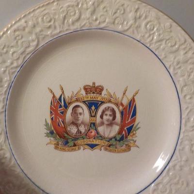 " King George & Queen Elizabeth Coronation May 12, 1937 Plate .