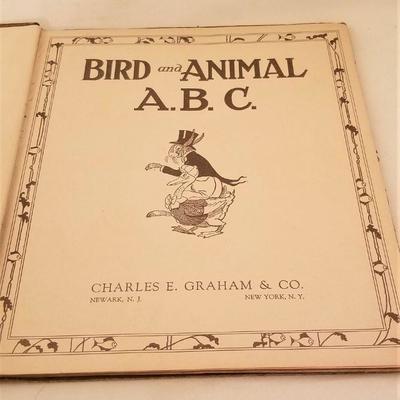 Lot #221 Exquisite 1900 Children's Book - Child's First Alphabet Book - beautiful lithographs