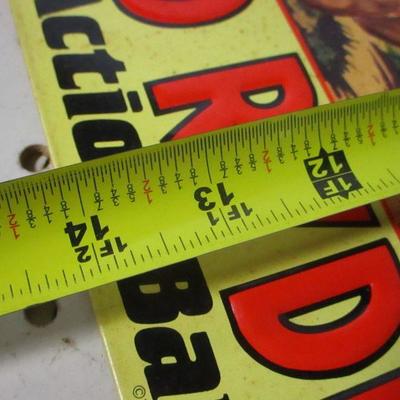 Lot 162 - Red Ryder "Action Bar" Tin Sign