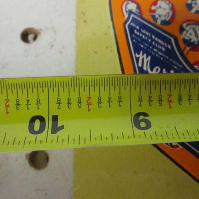 Lot 163 - Lone Ranger "Merita" Bread Tin SIgn