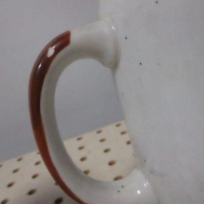 Lot 167 - Currier & Ives Salmon Fishing & Catching A Trout  Stein Mug 