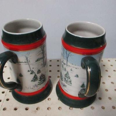 Lot 169 - Budweiser Beer Steins