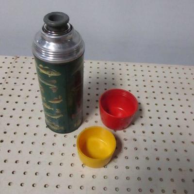 Lot 170 - Aladdin Angler Thermos - Fishing
