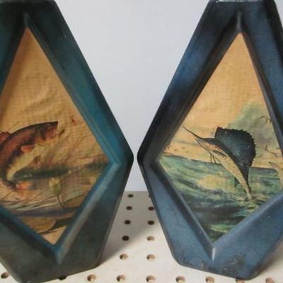 Lot 171 - Jim Beam Fish & Dog Bottles