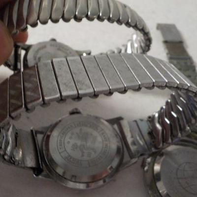  Elgin Sportsman, Jean Cardot, Russian/Raketa.- repairables.