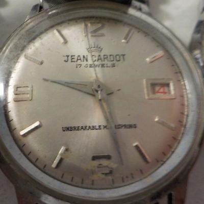  Elgin Sportsman, Jean Cardot, Russian/Raketa.- repairables.