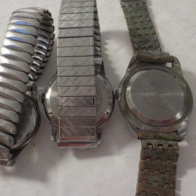  Elgin Sportsman, Jean Cardot, Russian/Raketa.- repairables.