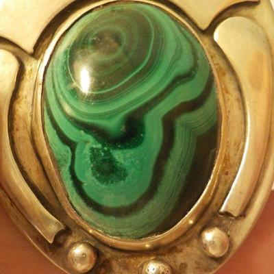 "Stunning Turquoise Hand made Sterling Necklace and Bracelet."