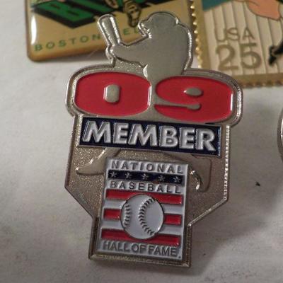 Coolest set of Pins " World Classics , Lard Bird, Lou Gehrig, Civil War, Russia."