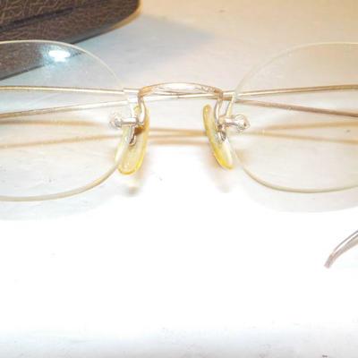  10 kt roll gold plate "Vintage Spectacles".