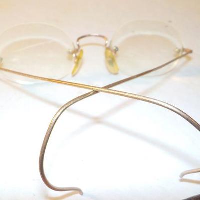  10 kt roll gold plate "Vintage Spectacles".