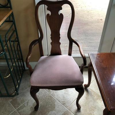 Lot 2 - Pair of Arm Chairs and Side Table 