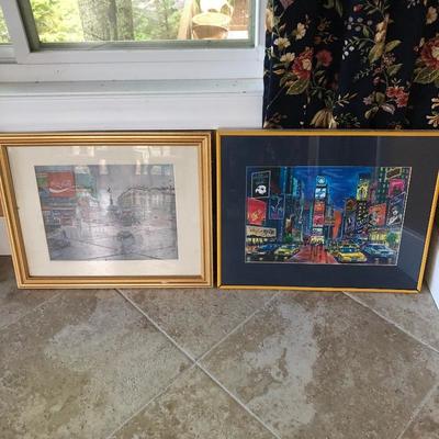 Lot 4 - Signed City Prints