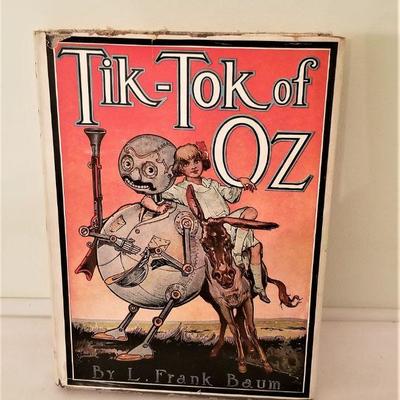  Lot # 241  Tik-Tok of OZ - 1914 Edition with Dustjacket