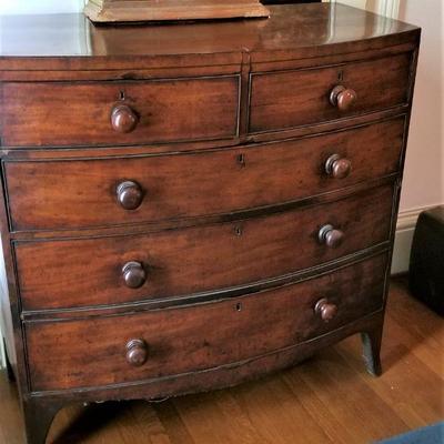 Lot #249  Antique Chest of Drawers - 19th century