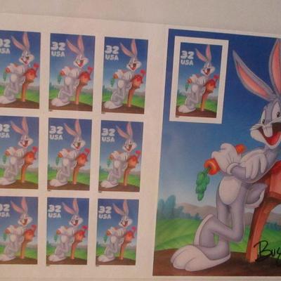 Lot 183 - Bugs Bunny Stamps