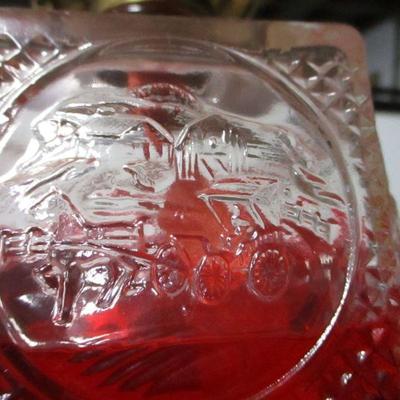 Lot 185 - Hurricane Lamps